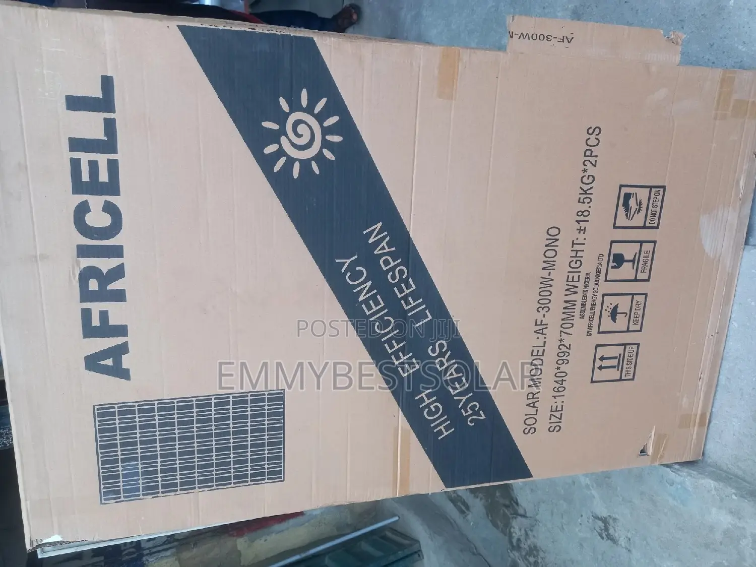300w Africell Solar Panel