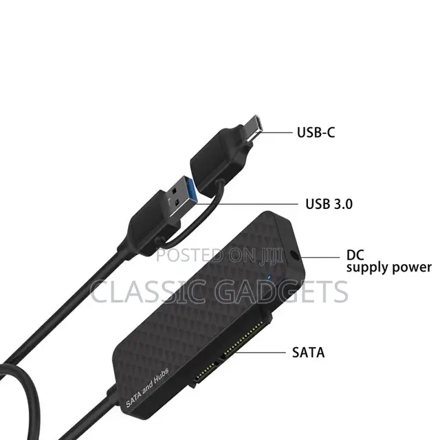 Onten UCA312 5 in 2 Usb-C Usb to Sata Adapter