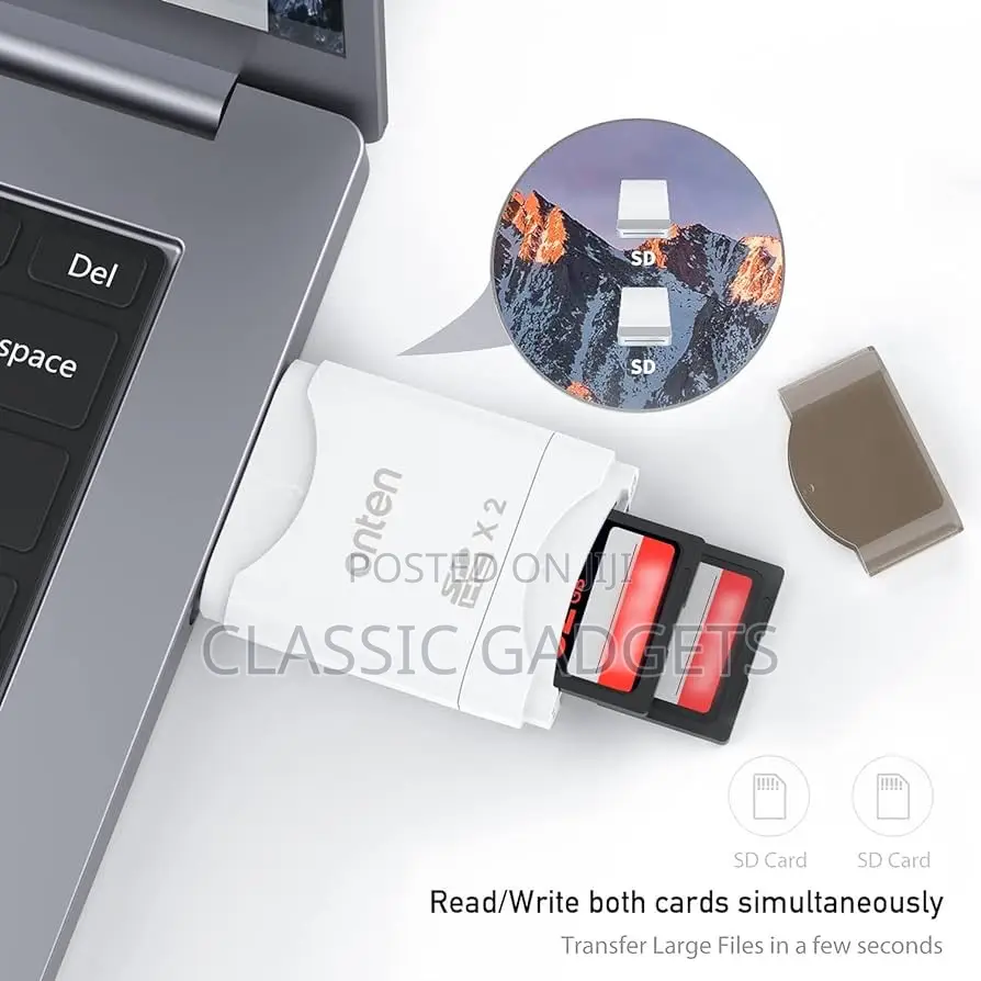 Onten KSS-C3 2-in-1 Usb3.1 Gen1 Dual Sd Card Reader