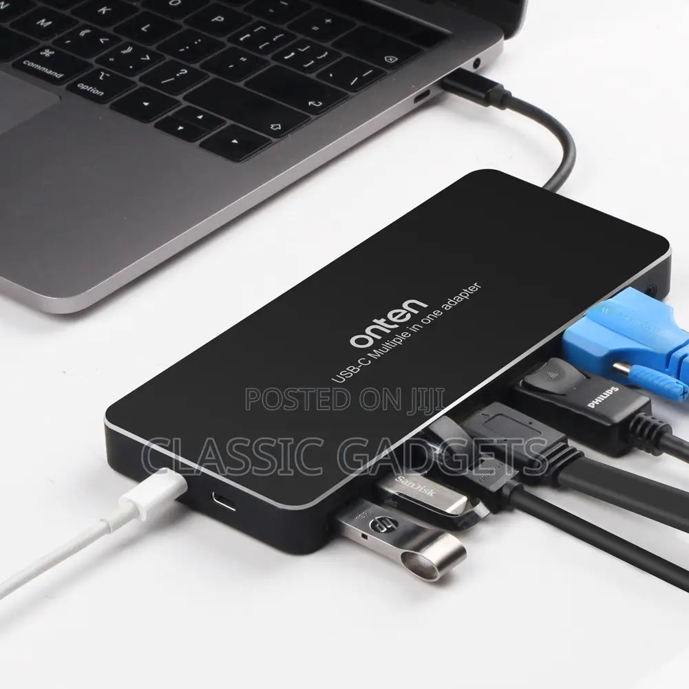 Onten Otn-91885 Type-C Multi-Functiondock Station