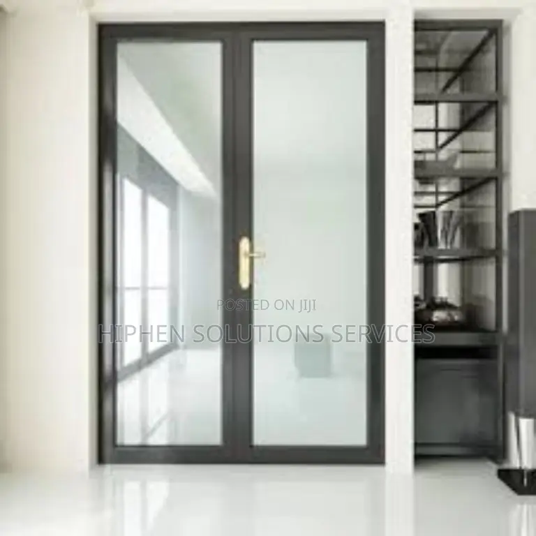 Hiphen Solutions Toughened Glass Door, for Shops