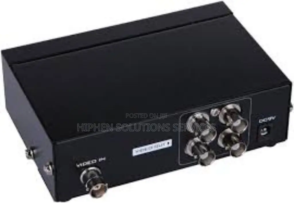 Portable CCTV Quad System 4-Channel Video