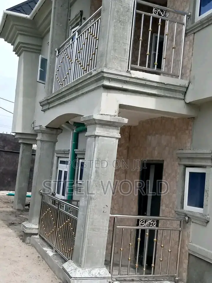 Flower Gold Ball Balustrade