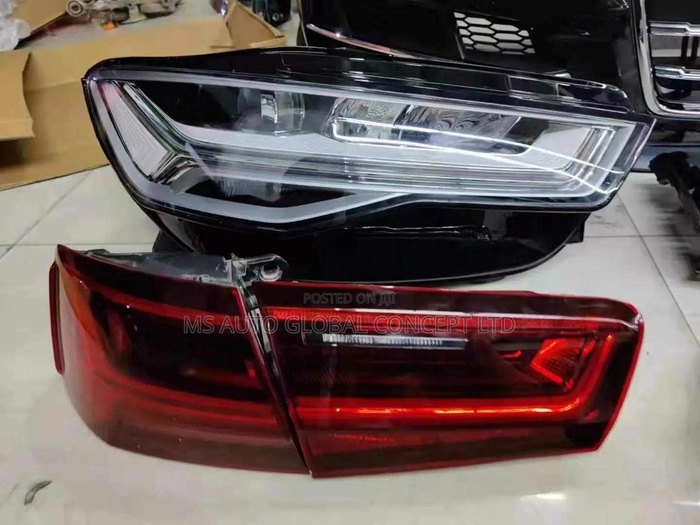 Audi A6 Headlights and Taillights