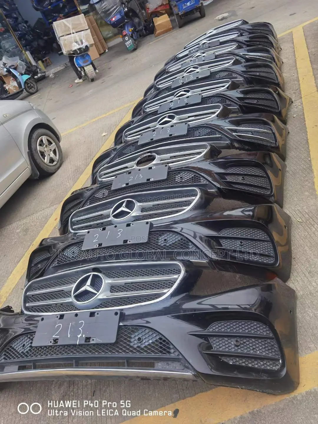 Mercedes Benz E Class 213 Front Bumper