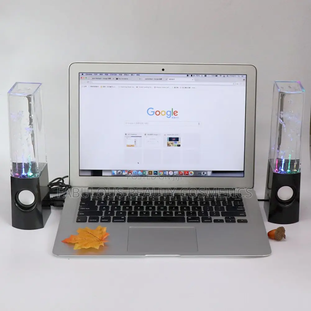 Bluetooth Dual Water Dancing Fountain Speakers.
