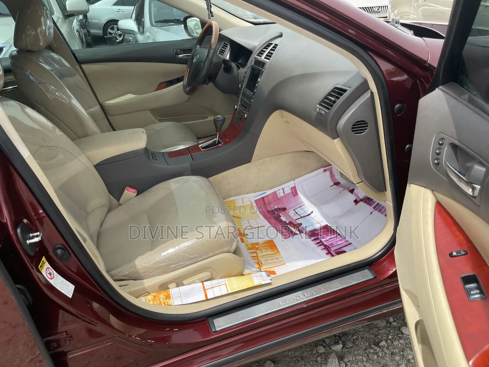 Lexus ES 350 2009 Red