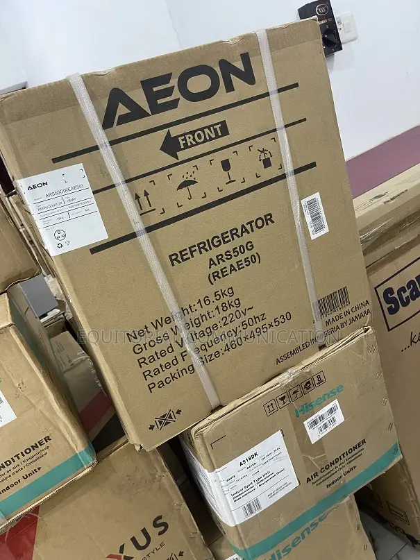 Bedside Gray Aeon 50L Refrigerator