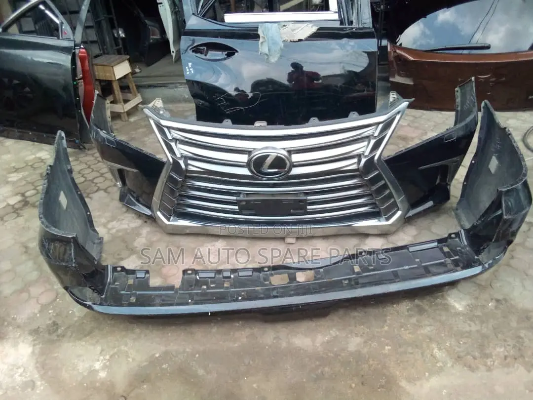 Lexus LX 570 Complete Front Bumper 2018 Model