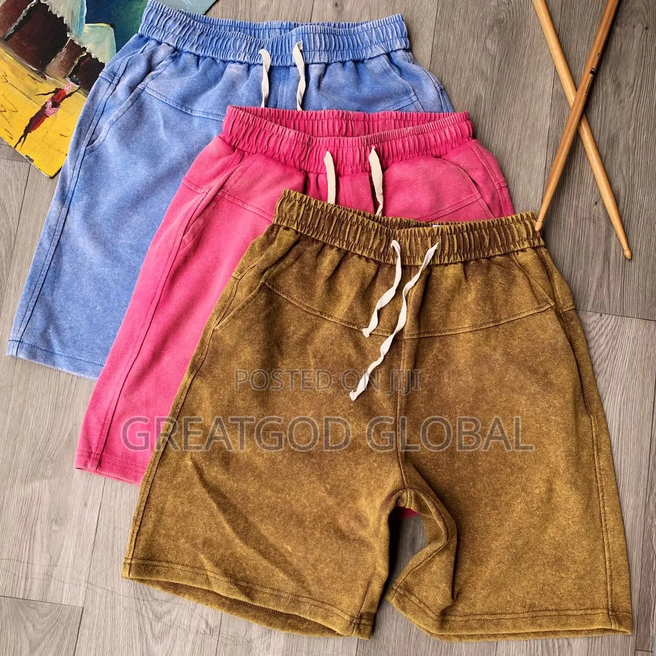 *Most Wanted Acid Wash Shorts Now Available in Store
