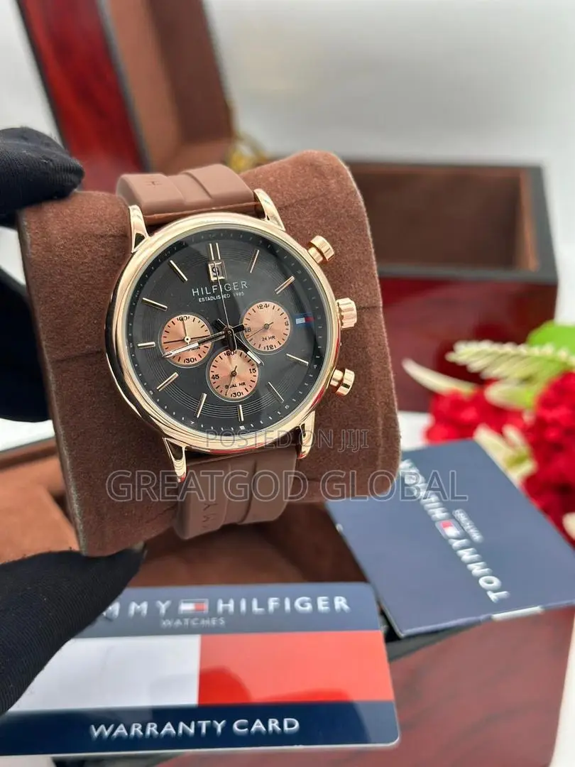 Tommy Hilfiger Chronograph Rubber Strap