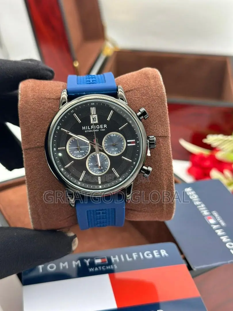 Tommy Hilfiger Chronograph Rubber Strap
