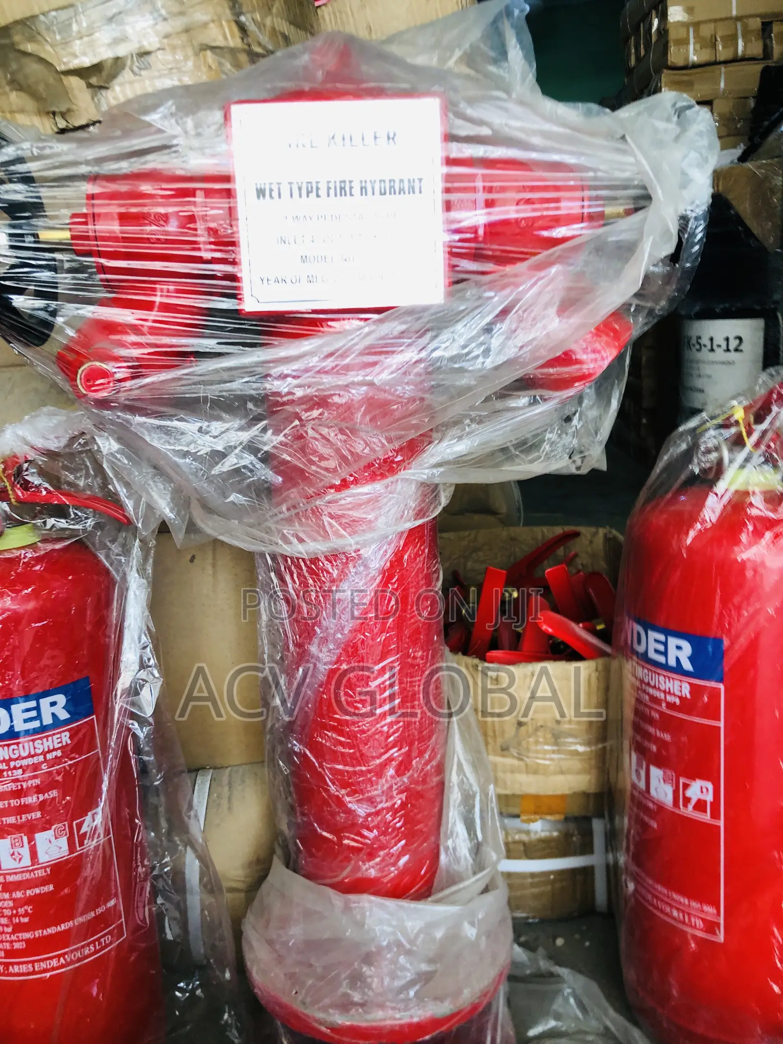 Pillar Hydrant Fire