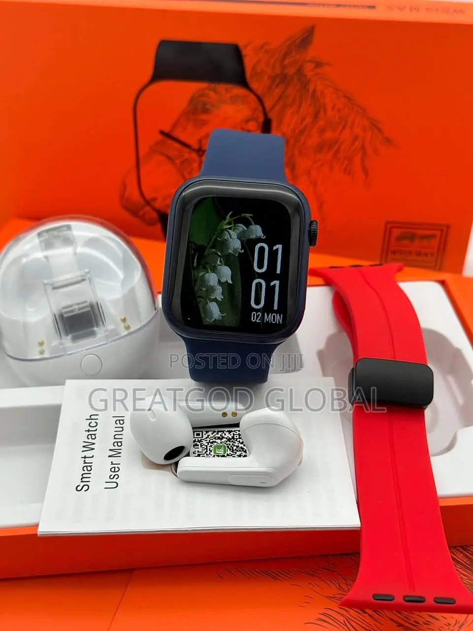 WS-13 Smart Series 9 Double Strap Pro One Airpod