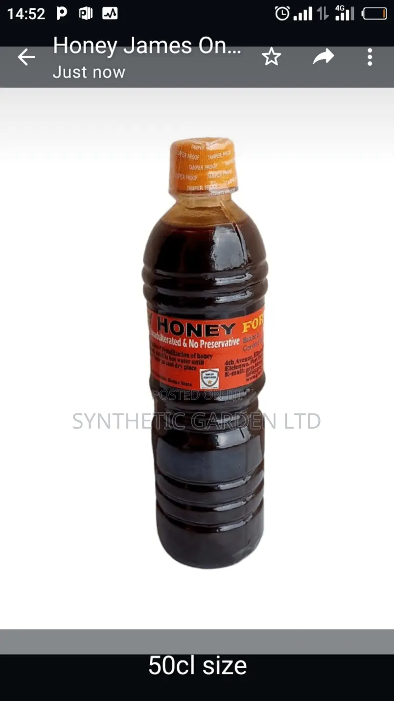 Pure, Natural Honey (33cl), No Preservatives.