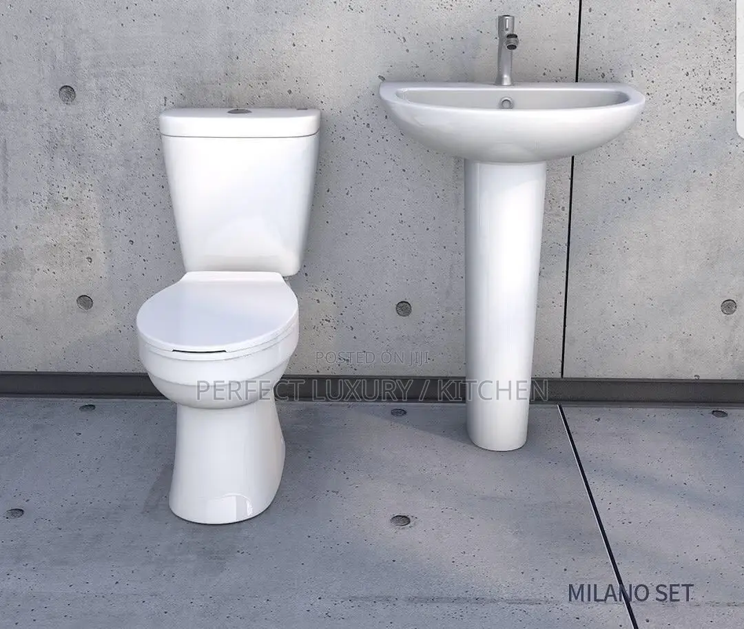 Complete Set Golden Diamond Water Closet