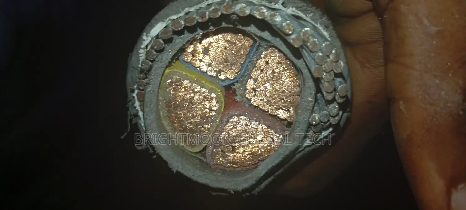 150mm 4core BICC England Full Gauge Armoured Cable .