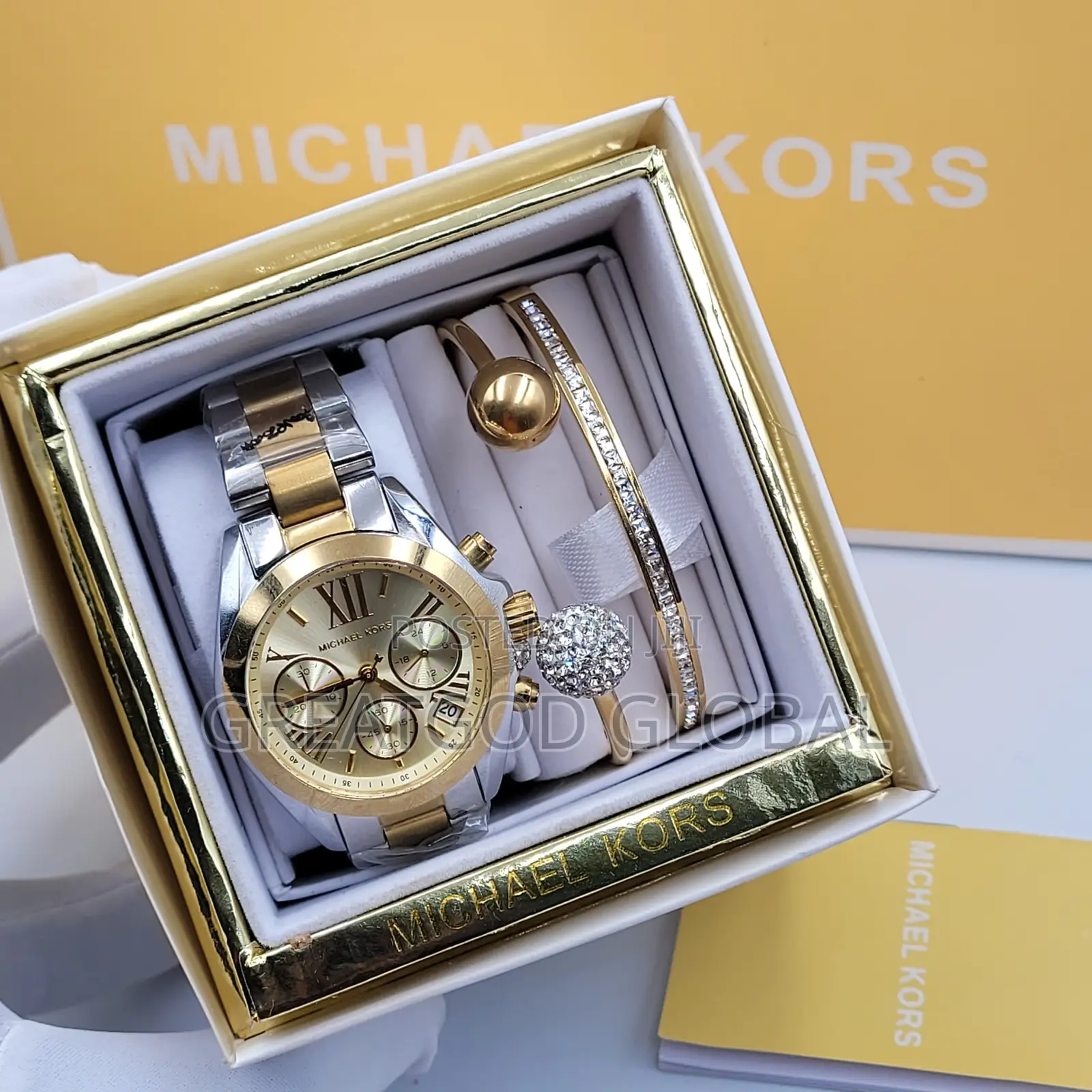 Luxury Michael Kors Wristwatch Unique With Box