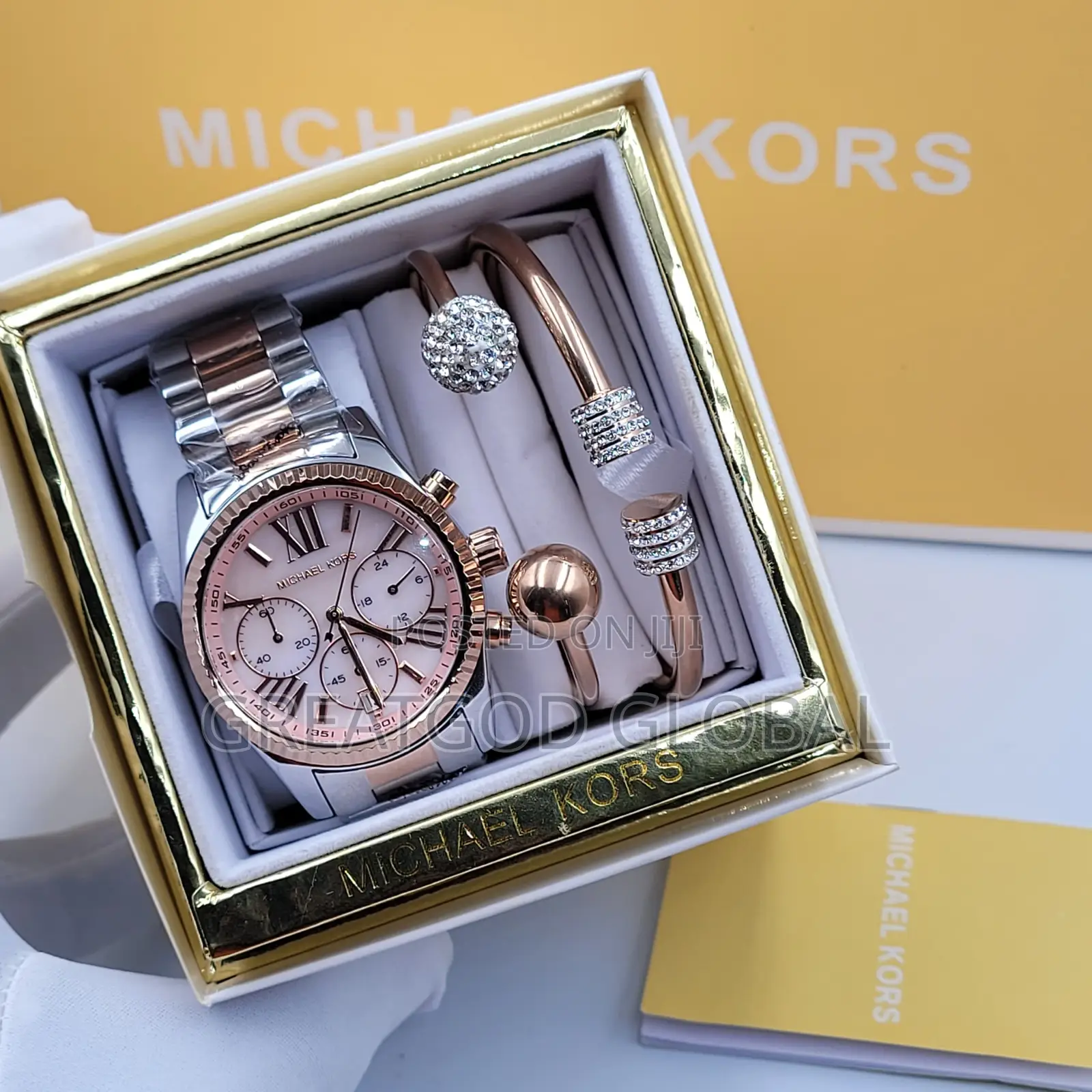 Luxury Michael Kors Wristwatch Unique With Box