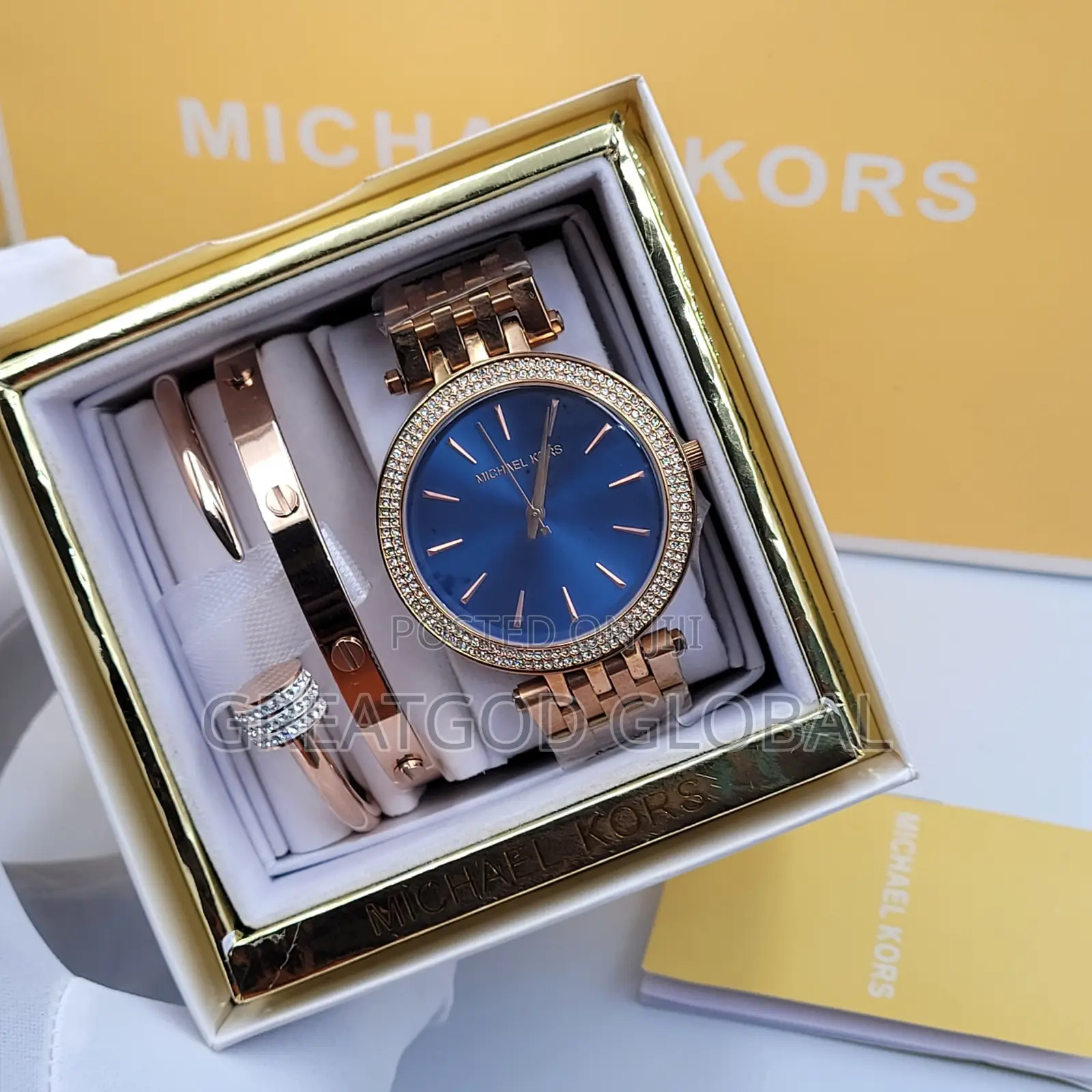 Michael Kors Wristwatch Unique With Box Luxury