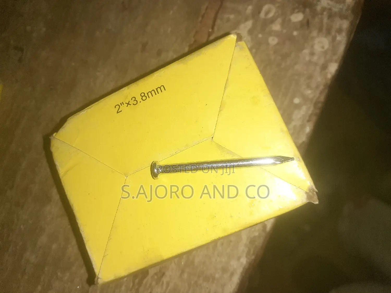 500 Per Packet Of 1" Tornado Nail/Concrete Nail (1", 1.5", 2" Etc)