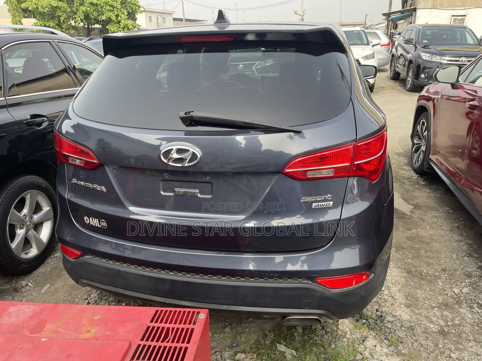 Hyundai Santa Fe Limited AWD 2016 Gray