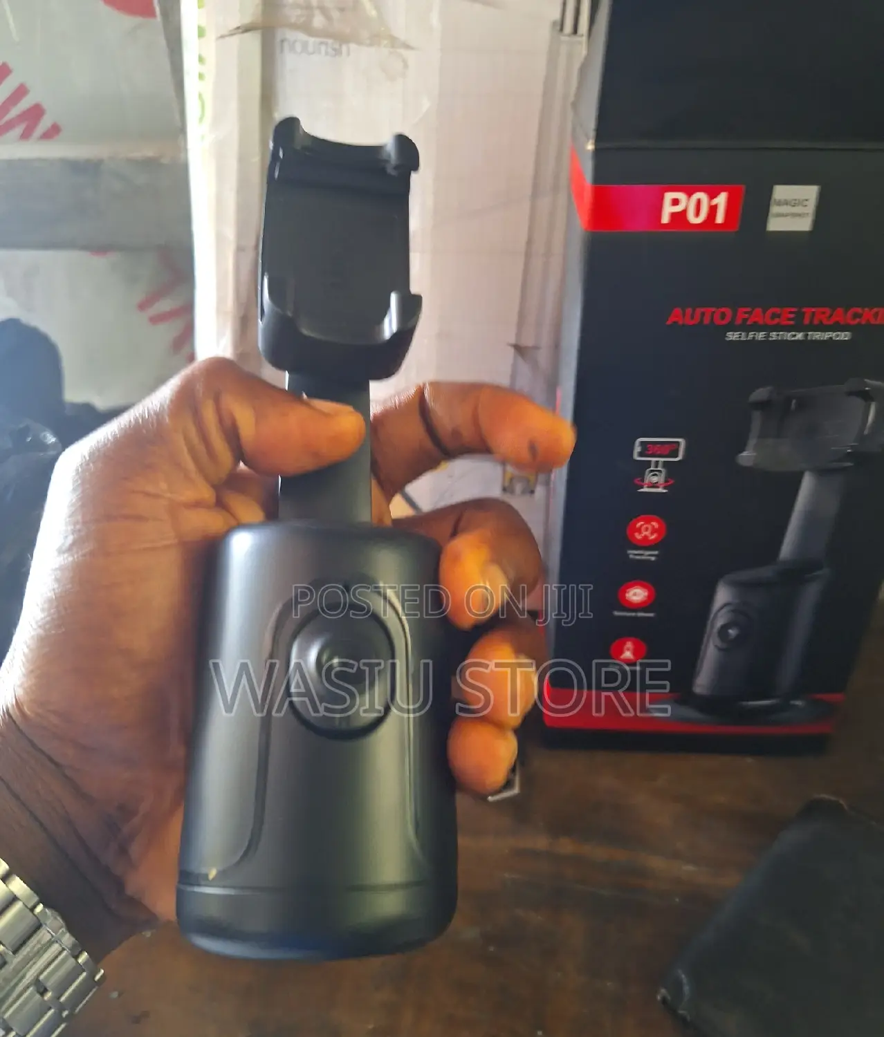 P01 Smart 360° Auto Face Tracking Tripod