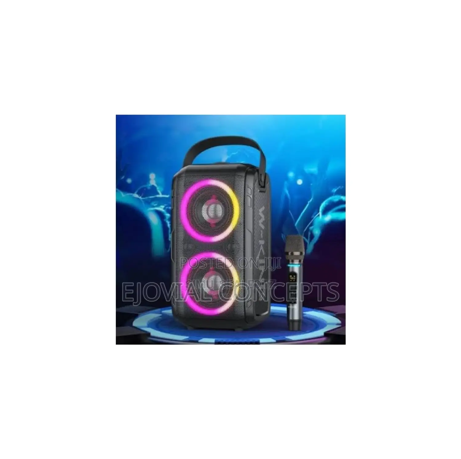W-King T9 LCD Portable Bluetooth Speaker - 80W