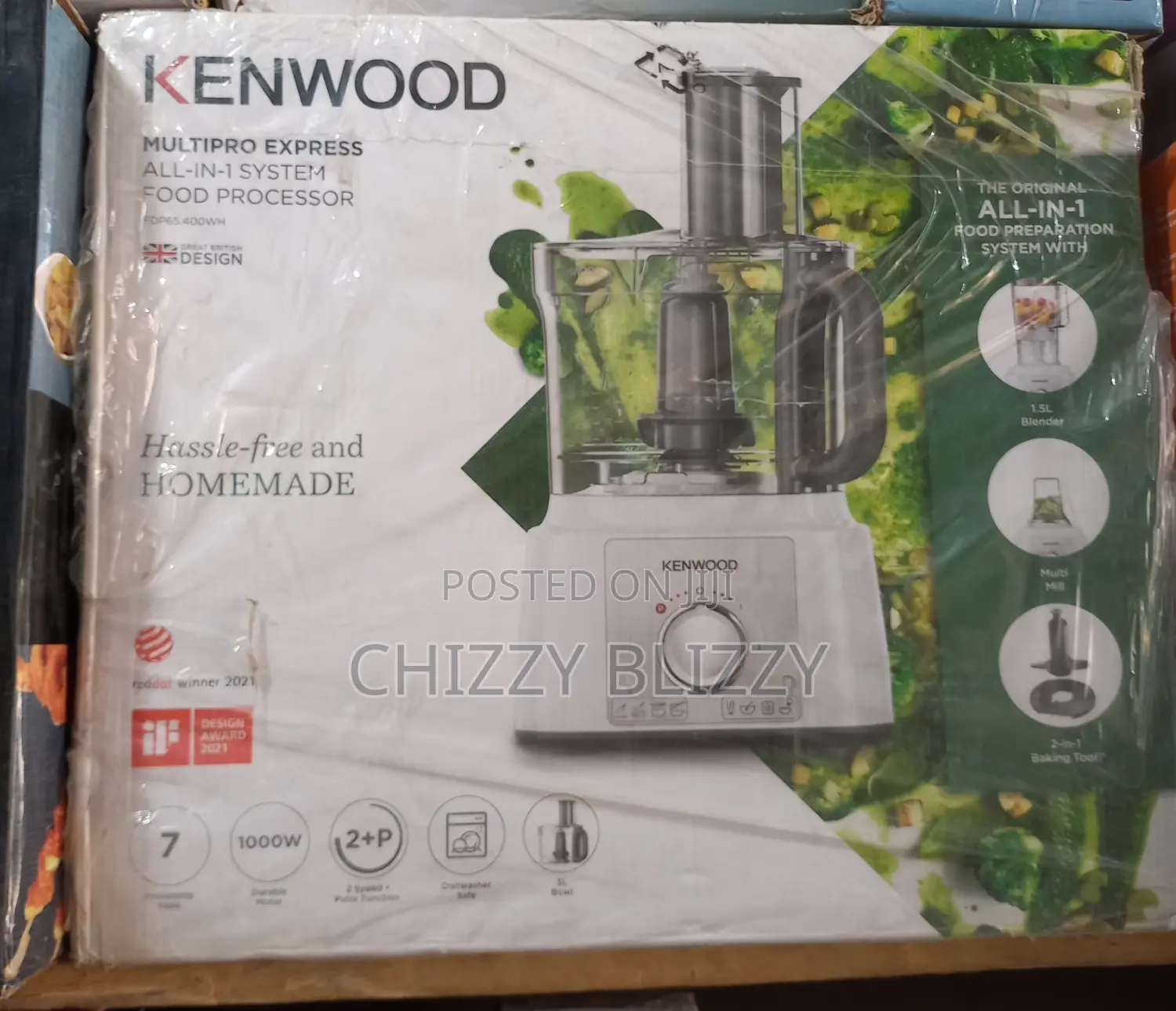 Kenwood Multi PRO Express, All in One System Food Processor