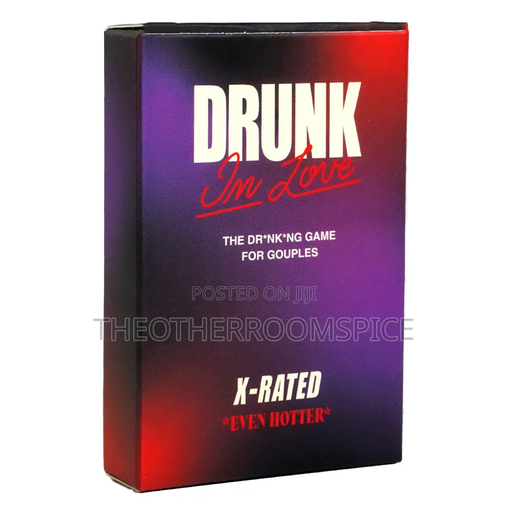 Drunk in Love: Couple Drinking Card Game