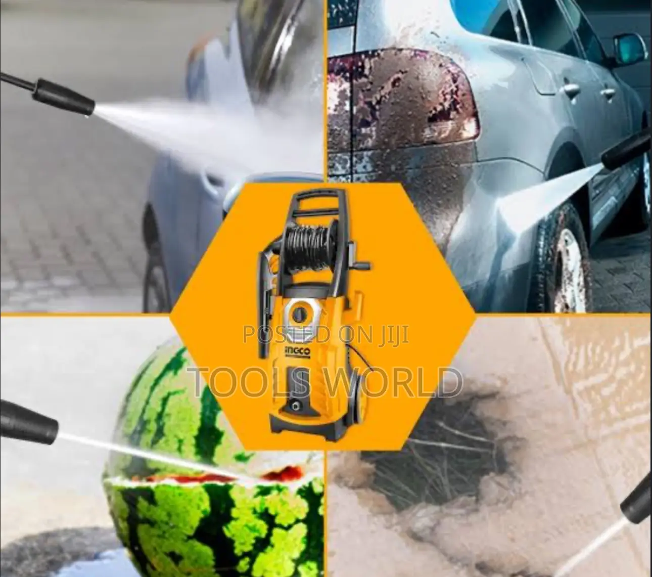 Ingco 2800W High Pressure Washer