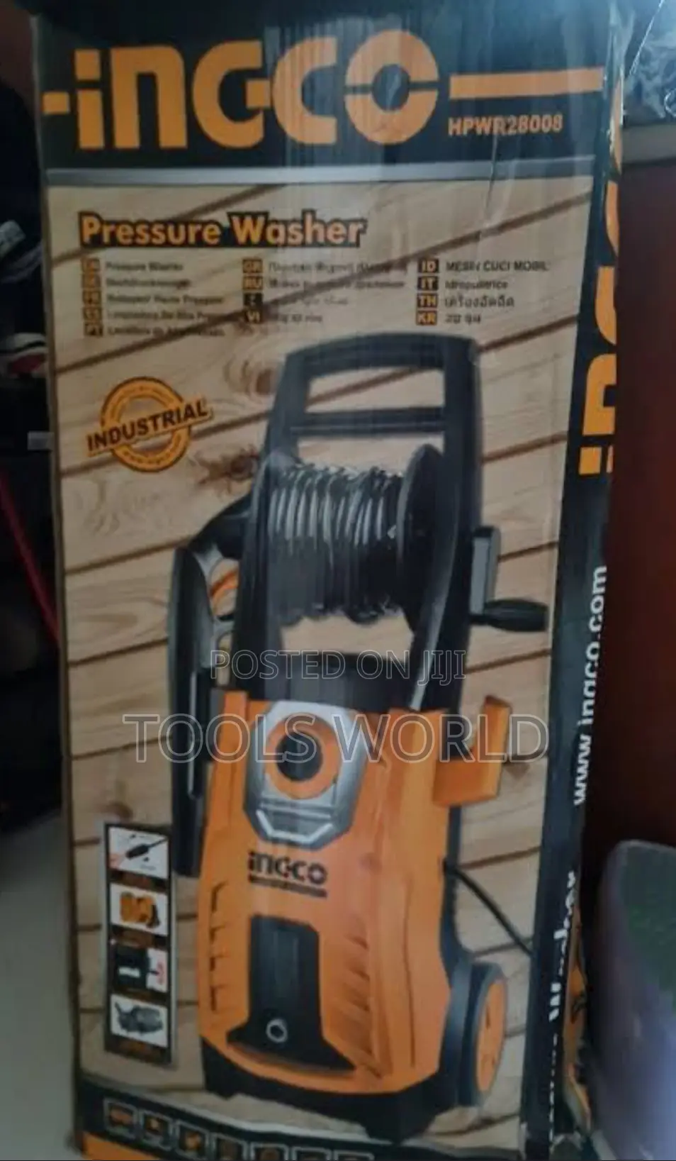 Ingco 2800W High Pressure Washer