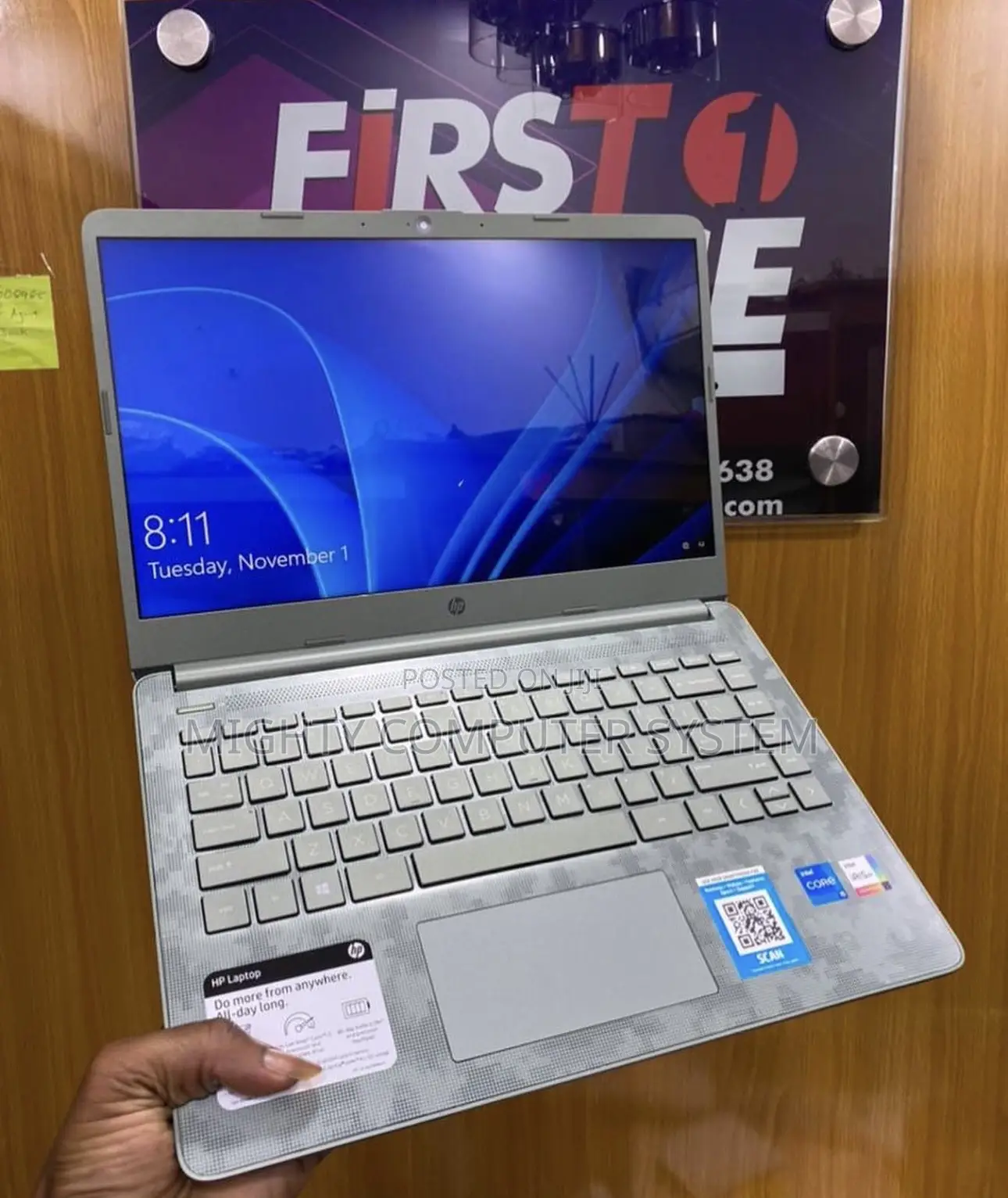 Laptop HP 250 G7 4GB Intel SSD 128GB