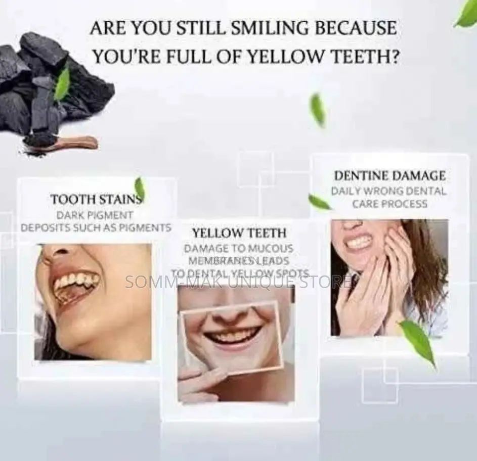 Aichun Activated Charcoal Teeth Whitening Toothpaste-100g