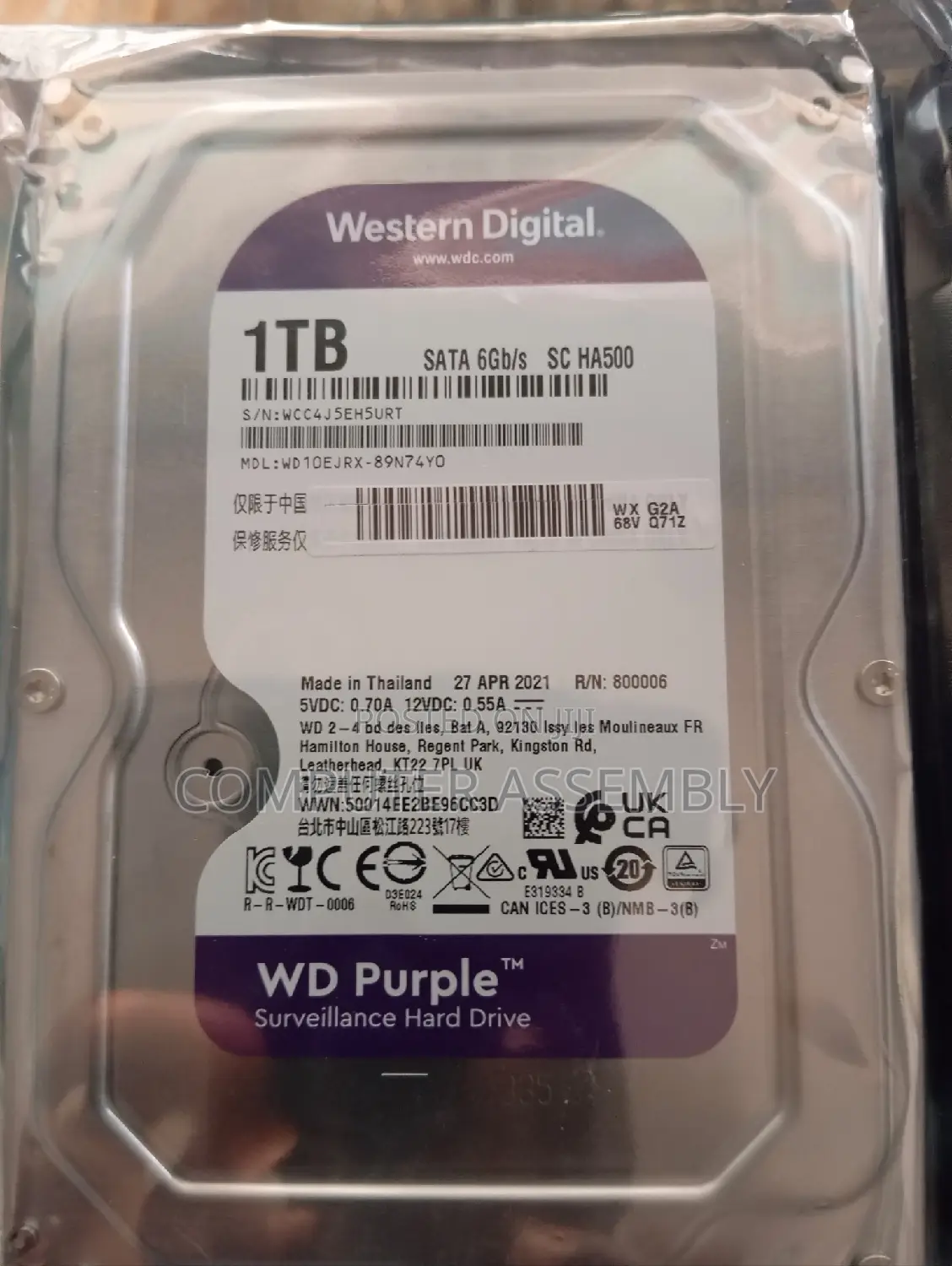 1tb Wd Desktop Hard Drive