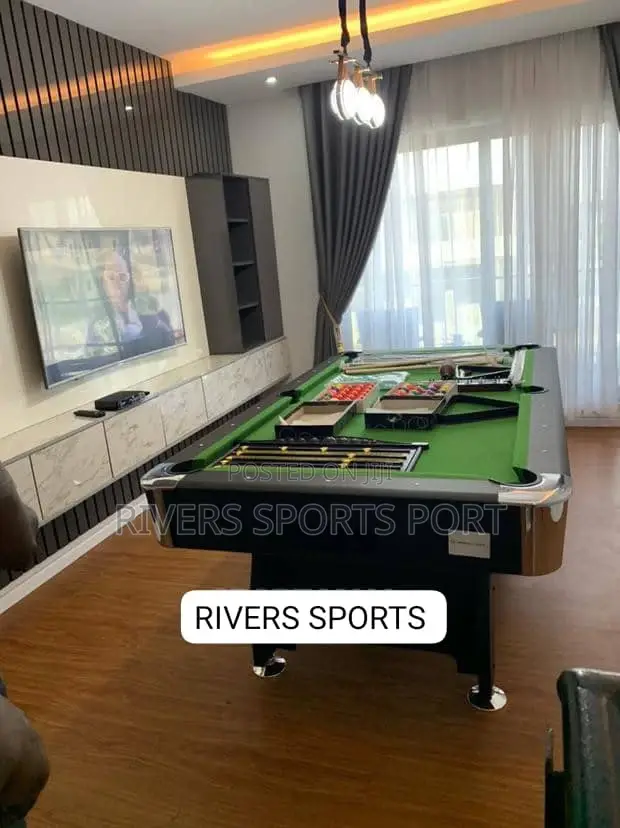 8ft Supermax Snooker Table With Full Accessories