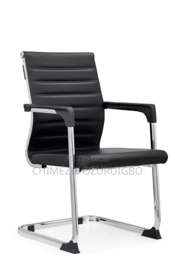 Office Leather Visitors Chair