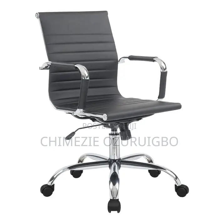 Low Back Leather Office Swivel Chair