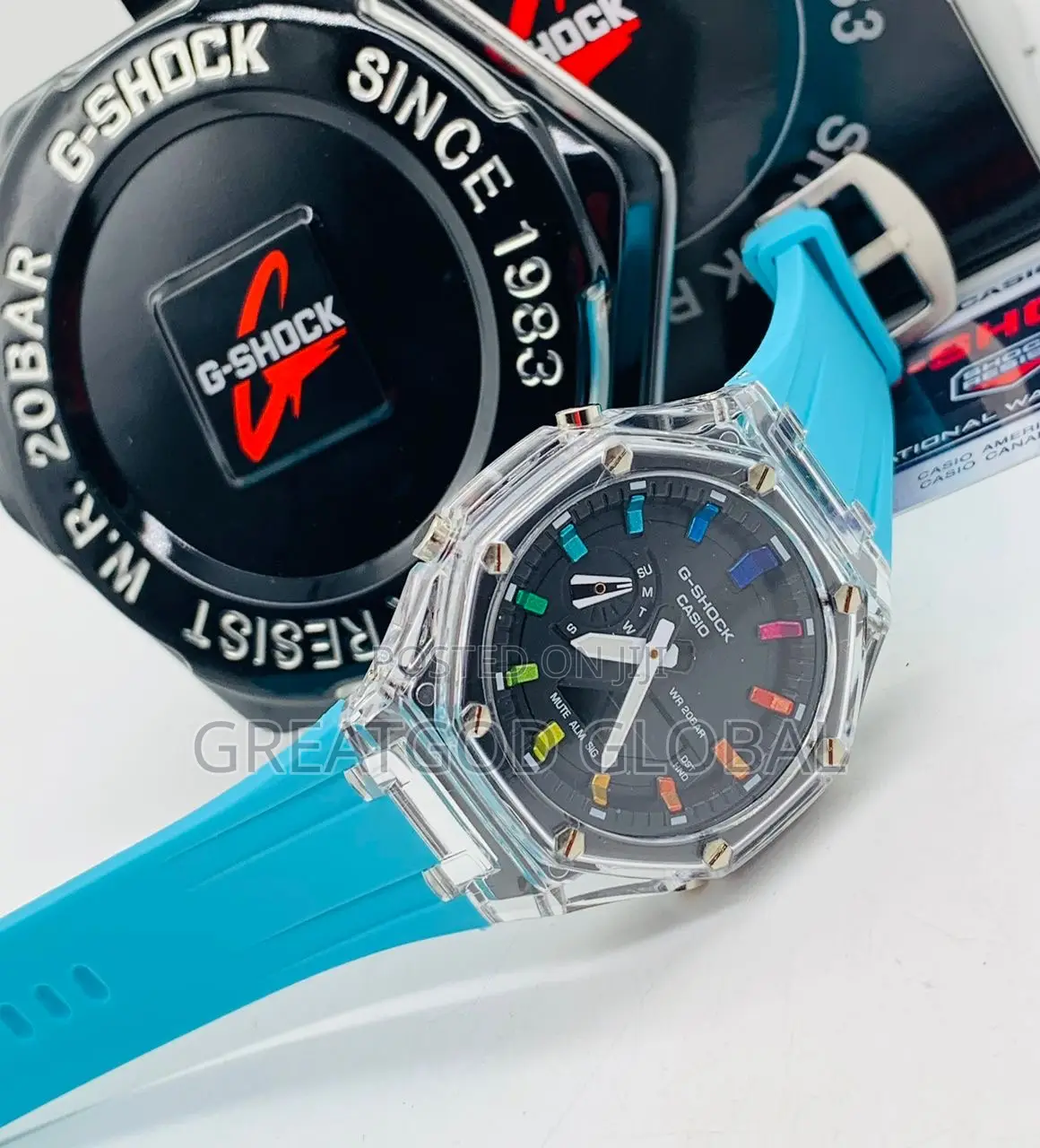 *G-Shock Transparent* (_*Audemars*_ *_Piguet_*)*Design*