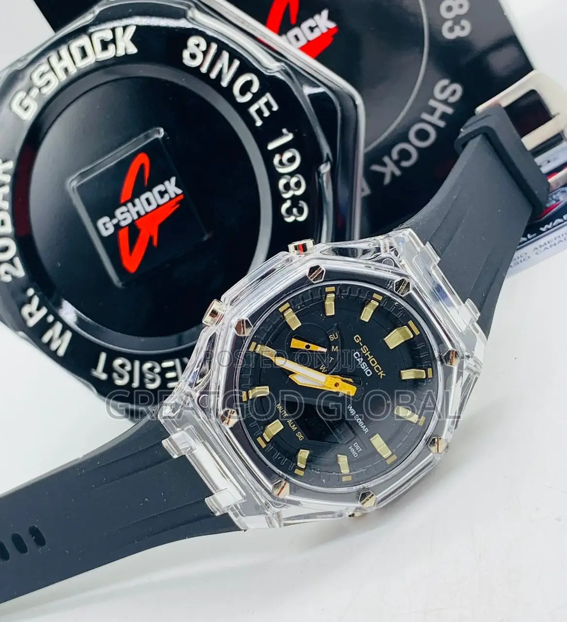 *G-Shock Transparent* (_*Audemars*_ *_Piguet_*)*Design*