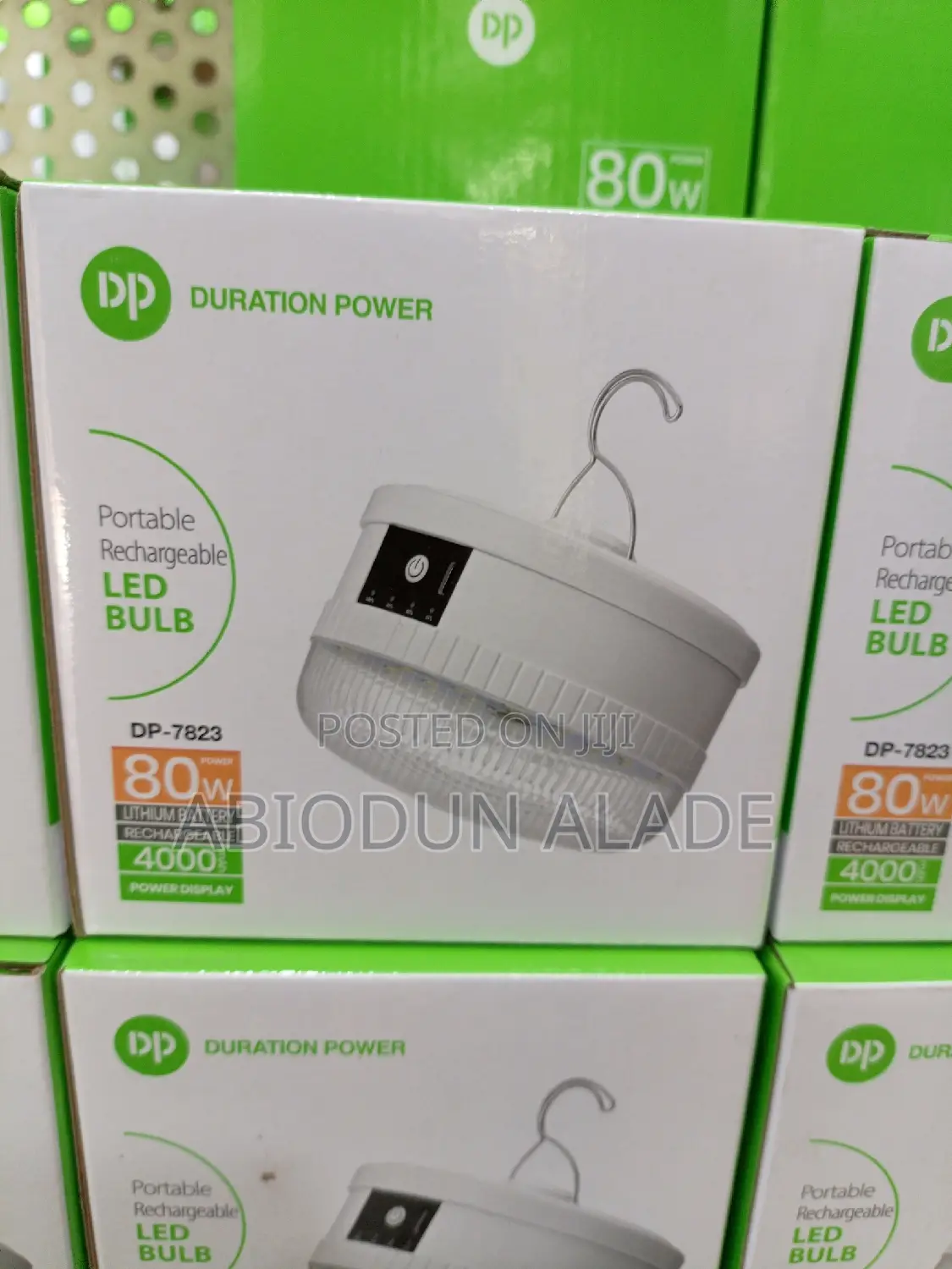 4000mah Lithium Battery Rechargeable Lamp