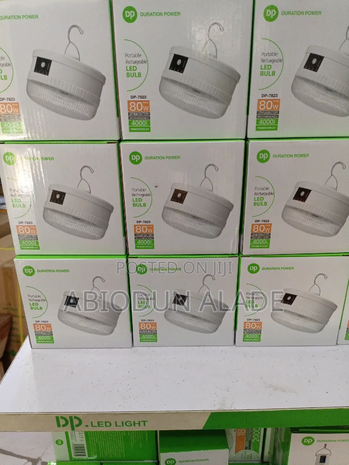 4000mah Lithium Battery Rechargeable Lamp