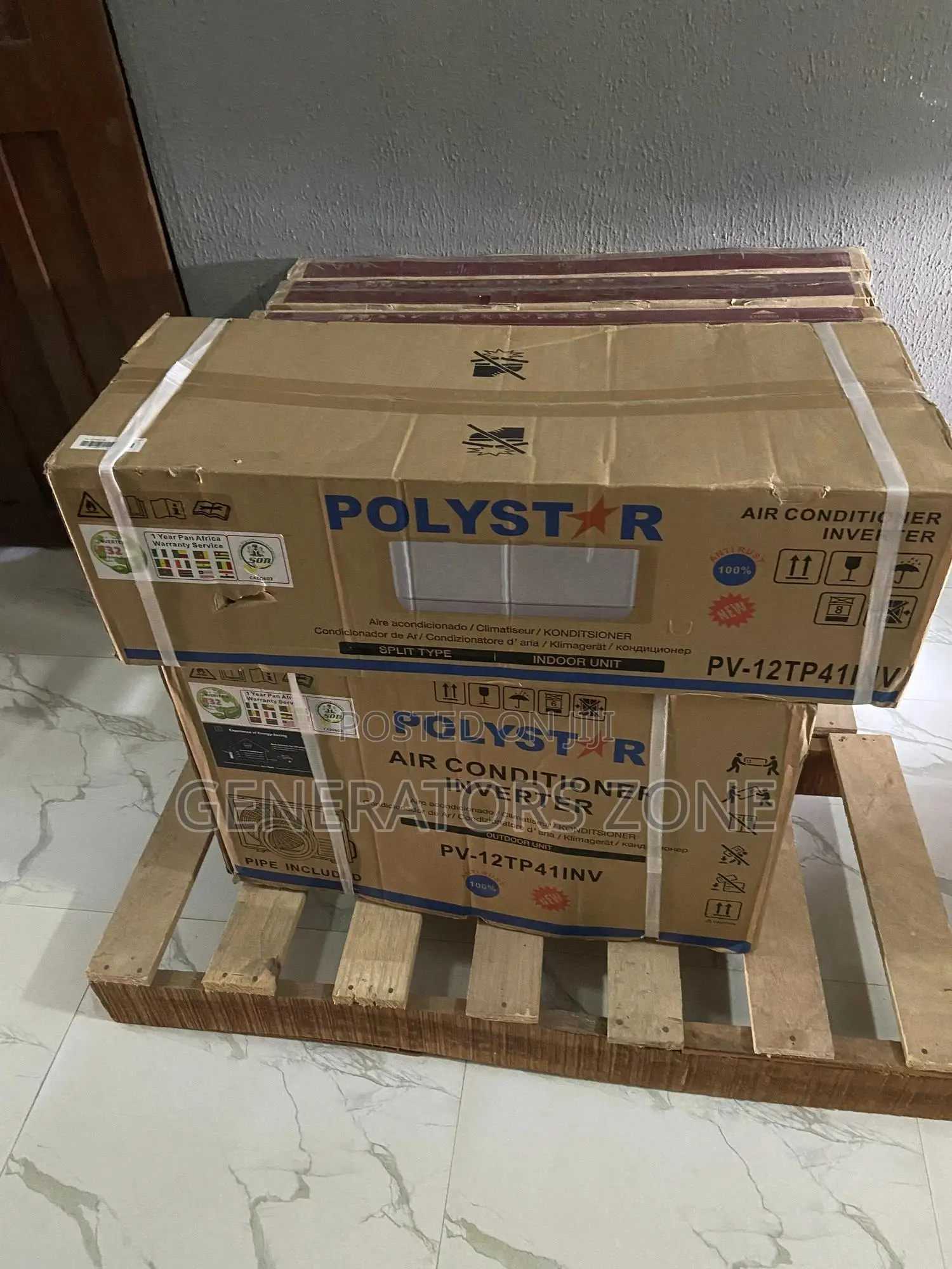 Polystar 1.5hp Inverter AC [Pv-12tp41]