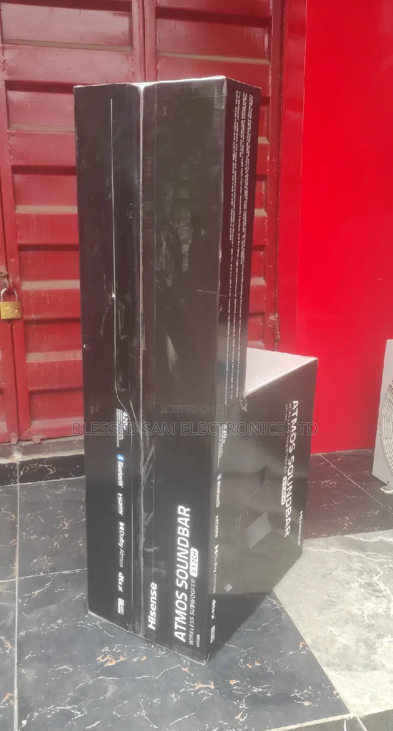 Hisense 3.1.2ch Sound Bar Wireless ( 420watts ) Atoms Power
