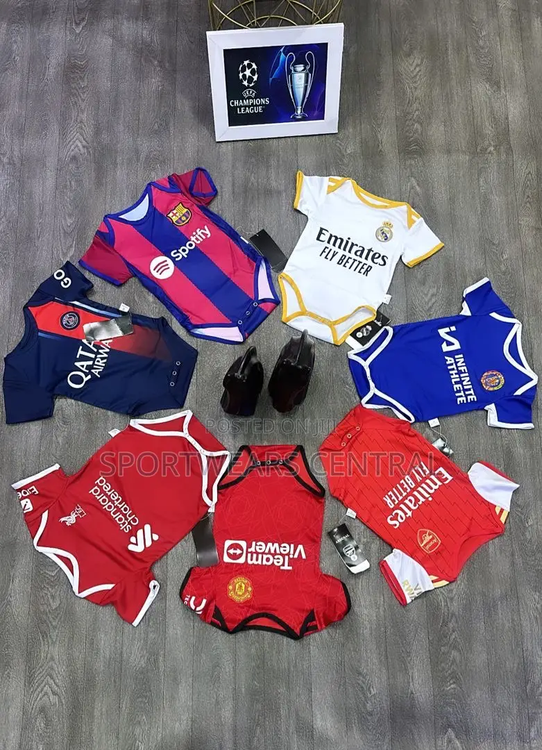Latest Newborn Baby to 12months Old Original Football Jersey