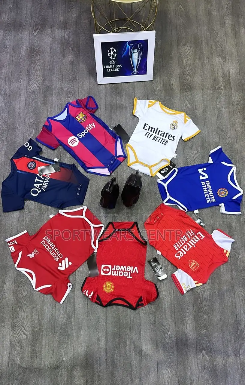 Latest Newborn Baby to 12months Old Original Football Jersey