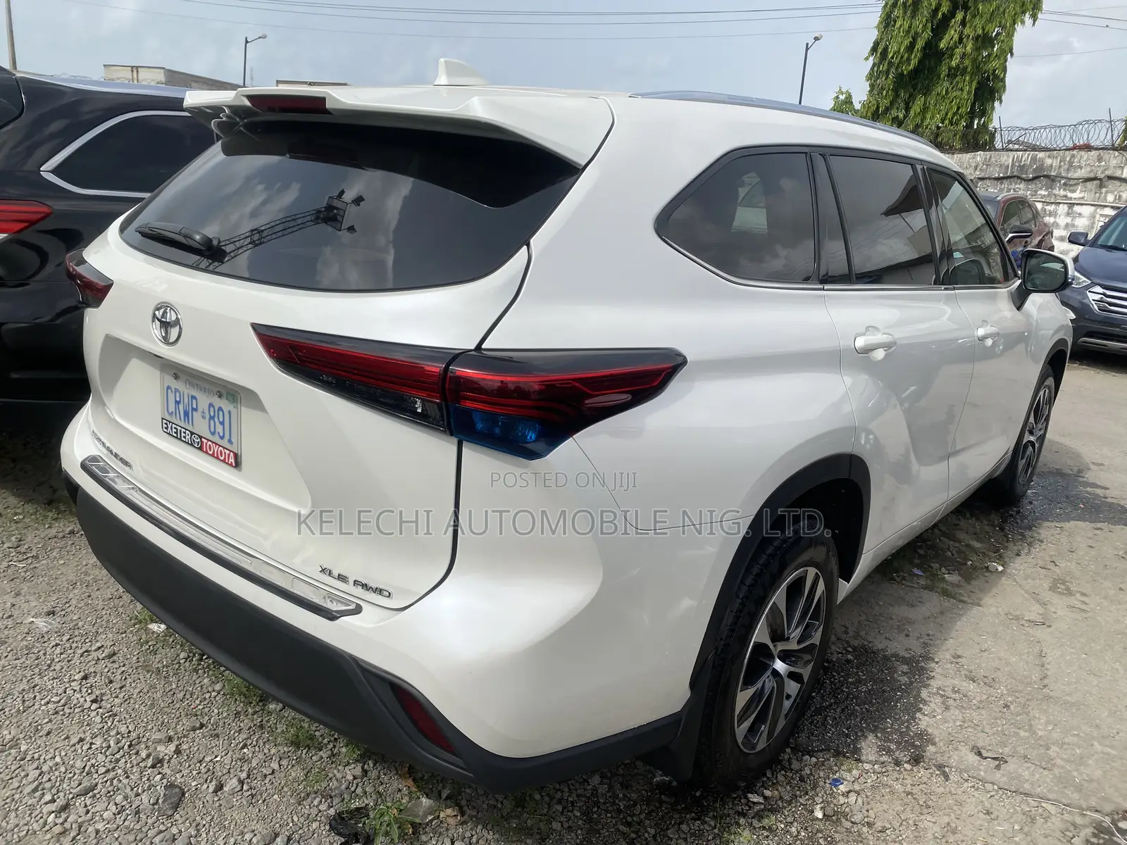 Toyota Highlander XLE 2021 White
