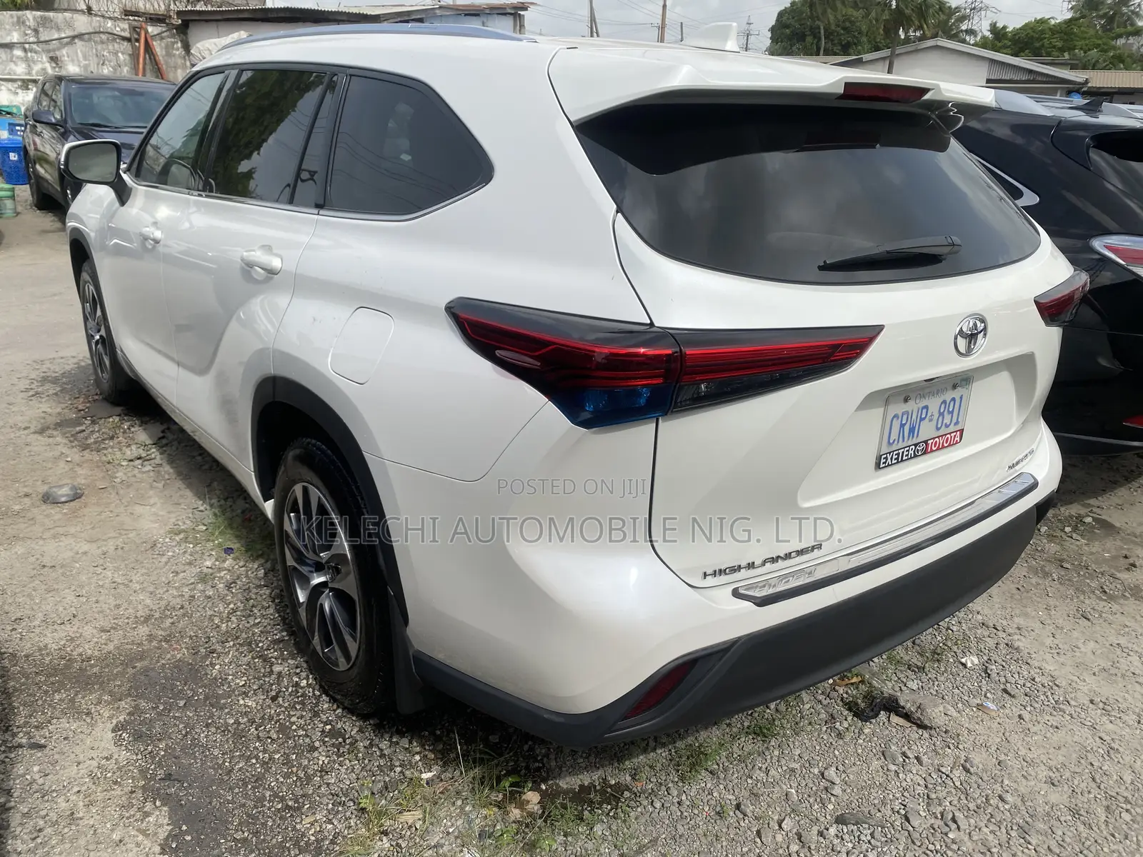 Toyota Highlander XLE 2021 White