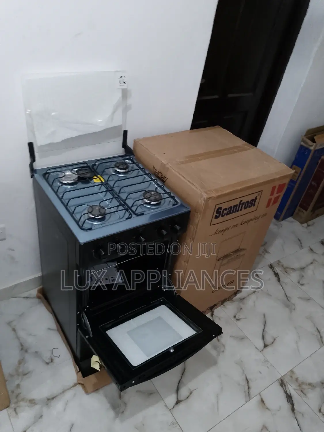 Stainless Steel Gas Cooker With Oven