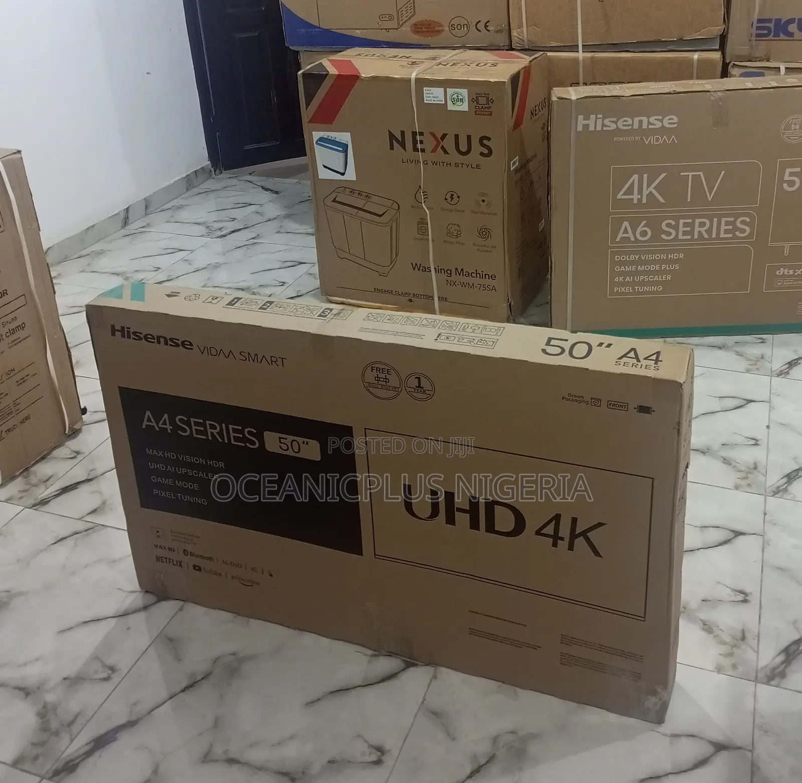 Brand New Hisense 50 Inches Smart Tv